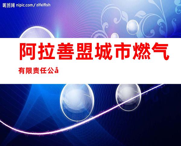 阿拉善盟城市燃气有限责任公司西城区加气站